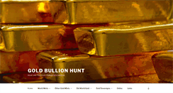 Desktop Screenshot of goldbullionhunt.com